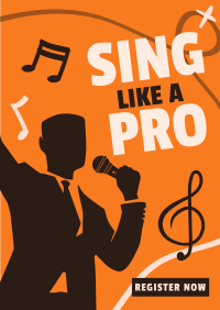 Sing Like a Pro Flyer