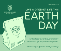 Green Lifestyle Facebook Post