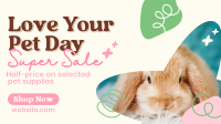 Dainty Pet Day Sale Facebook Event Cover