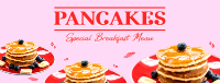 Pancakes For Breakfast Facebook Cover