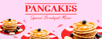 Pancakes For Breakfast Facebook Cover Image Preview