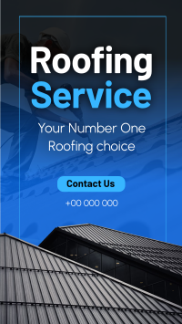 Roofing Service TikTok Video