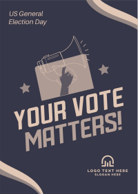 Your Vote Matters Flyer