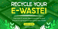 Recycle your E-waste Twitter Post