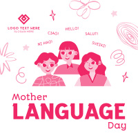 Mother Language Celebration Instagram Post