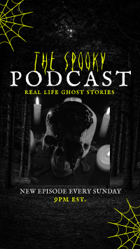 Paranormal Podcast Facebook Story