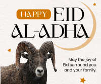 Happy Eid al-Adha Facebook Post