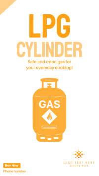 Gas Cylinder Facebook Story