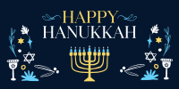 Peaceful Hanukkah Twitter Post