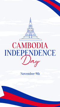 Rise Cambodian Flag Instagram Reel Image Preview