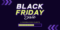 Black Friday Unbeatable Discounts Twitter Post