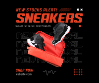 New Kicks Alert Facebook Post Design