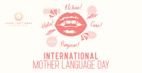 Language Day Greeting Facebook Ad