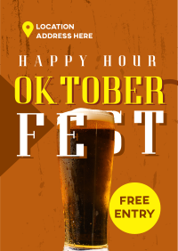 Oktober Free Poster