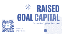 Minimalist Raised Capital Facebook Event Cover