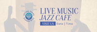 Cafe Jazz Twitter Header Image Preview
