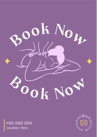 Massage Booking Flyer