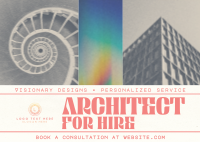 Editorial Architectural Service Postcard