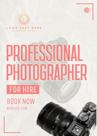 Photographer For Hire Poster