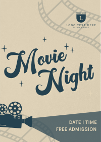 Film Movie Night Flyer