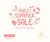 Sweet Summer Sale Facebook Post