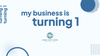 My Business Is Turning 1 Facebook Event Cover