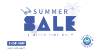 Summer Retro Promo Facebook Ad