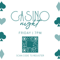 Casino Night Elegant Instagram Post