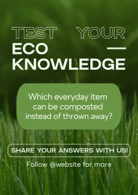 Sustainability Earth Day Poster