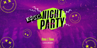 Epic Night Party Twitter Post