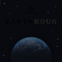 60 Minutes Earth Instagram Post