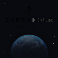 60 Minutes Earth Instagram Post Design