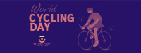 Cycling Day Facebook Cover
