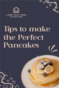 The Perfect Pancake Pinterest Pin Design