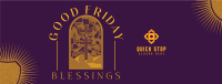 Good Friday Blessings Facebook Cover Image Preview