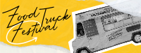 Food Truck Festival Facebook Cover Design