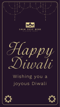 Happy Diwali Instagram Reel Image Preview