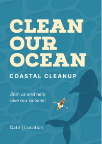 Clean The Ocean Flyer