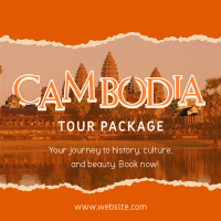 Cambodia Travel Instagram Post