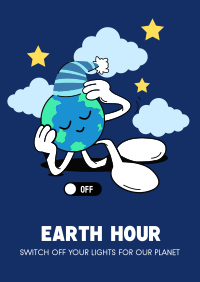 Earth Power Nap Poster