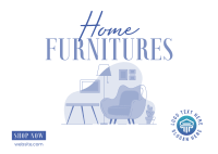 Furniture Business Postcard example 4
