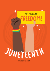 Juneteenth Signage Flyer