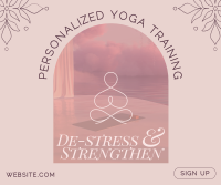 Luxurious Yoga Training Facebook Post