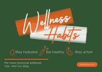 Carrots for Wellness Postcard