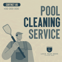 Let Me Clean That Pool Linkedin Post