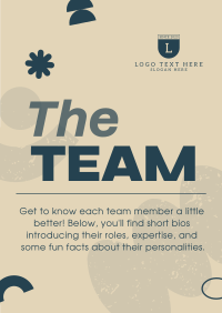 Get to Know the Team Flyer