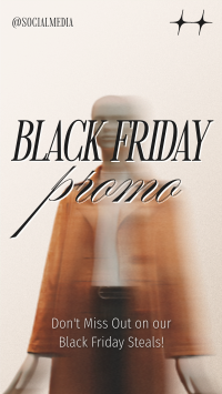 Black Friday Minimalist Promo Instagram Story Design