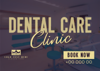 Dental Orthodontics Service Postcard