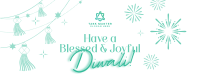 Blessed Diwali Festival Facebook Cover Image Preview