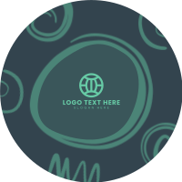 Generic Doodle Swirls Twitch Profile Picture